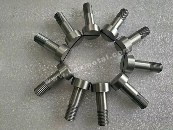 Molybdenum screw