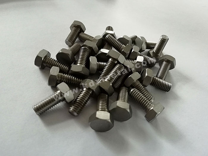 Tungsten screw