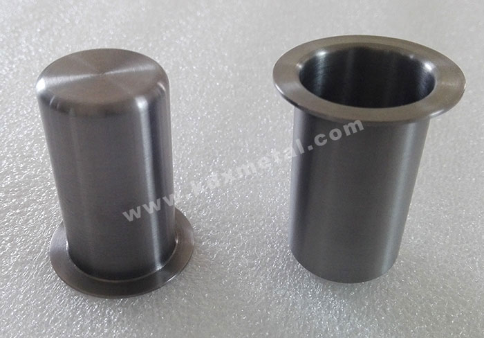 Flanging tantalum crucible